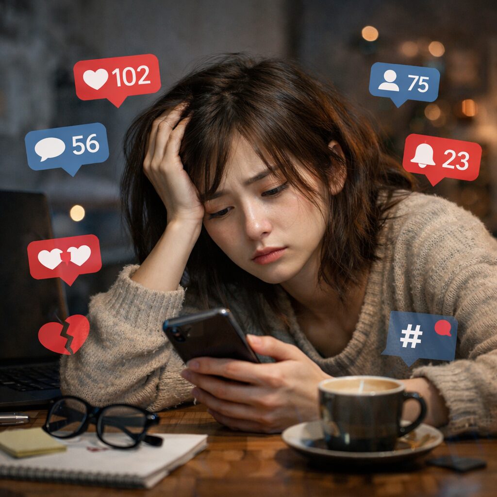 他人と比較しない生き方～SNS疲れから抜け出す方法～