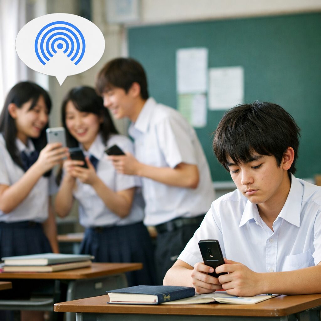 エアドロップがないとクラスで浮く問題、ついに終焉か