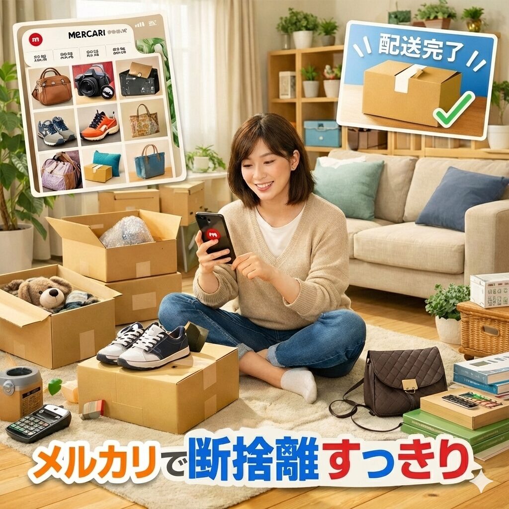 メルカリはクローゼット！不用品売買で「持たない暮らし」を極める話