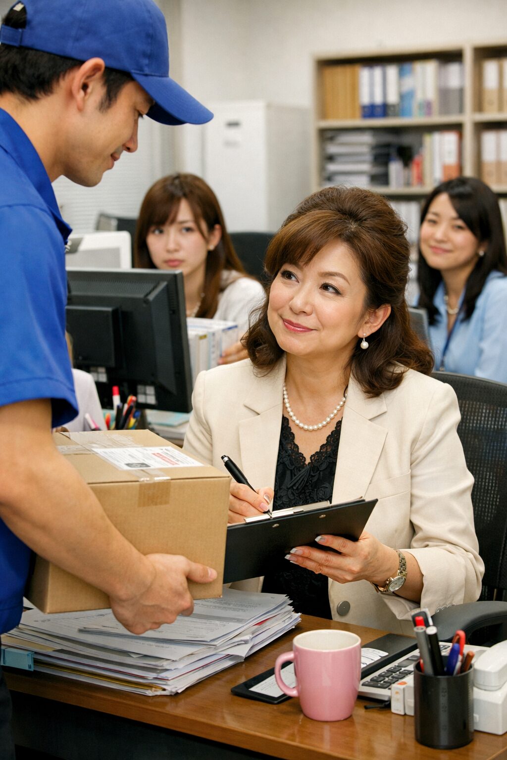 【ネタ回】職場を「巨大な宅配ボックス」として活用するお局様、もはや最強のライフハック説