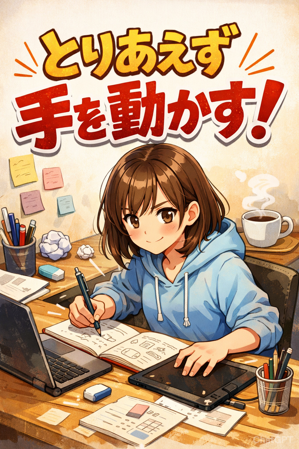 【悪用厳禁!?】「たった1分だけ…」でダラダラ脳を叩き起こす！やる気を呼び戻す心理テクニックと習慣化の裏ワザ