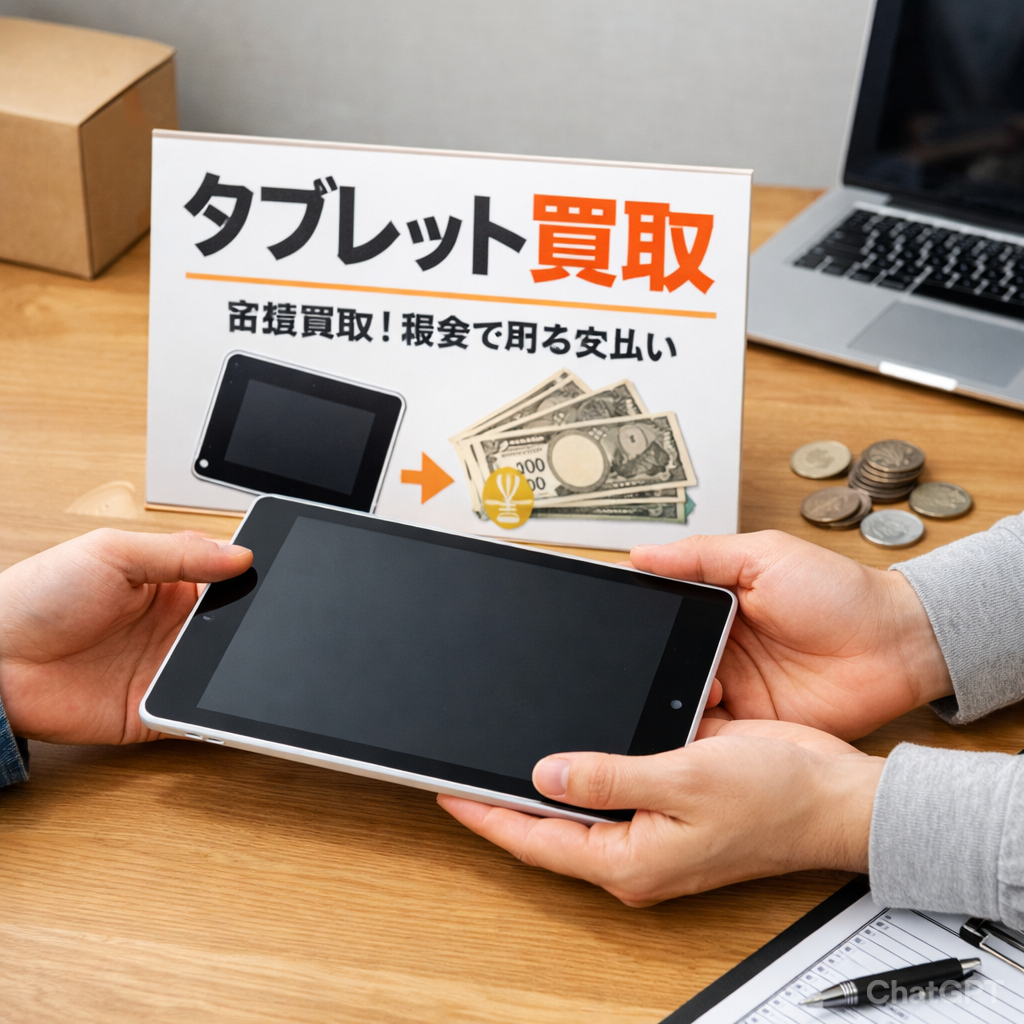 【タブレット売却】結局「スマホ」と「PC」があれば人生は事足りる説。