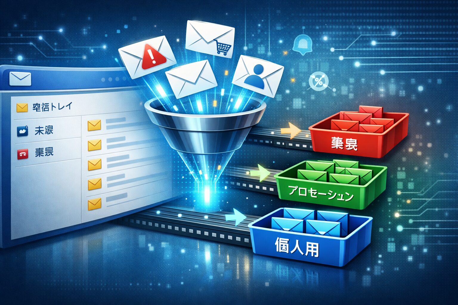 メールの荒波に揉まれて死にそうな全人類へ。～Thunderbirdを最強の「仕分け職人」に育てる～