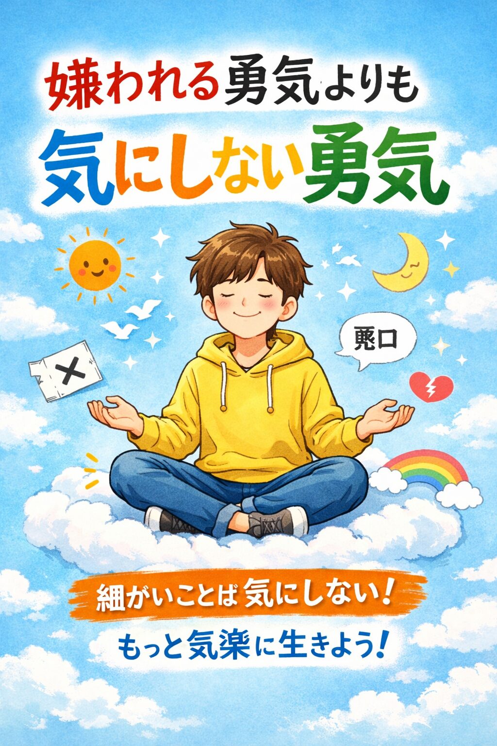 【生存戦略】「嫌われる勇気」より「気にしない勇気」～心の網戸を実装して、他人と比較しない最強メンタルを手に入れよう～