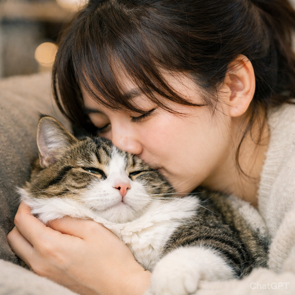 【合法ドラッグ!?】猫を吸う効果がヤバすぎた！幸せホルモン全開の「猫吸い」の魅力と我が家の事情