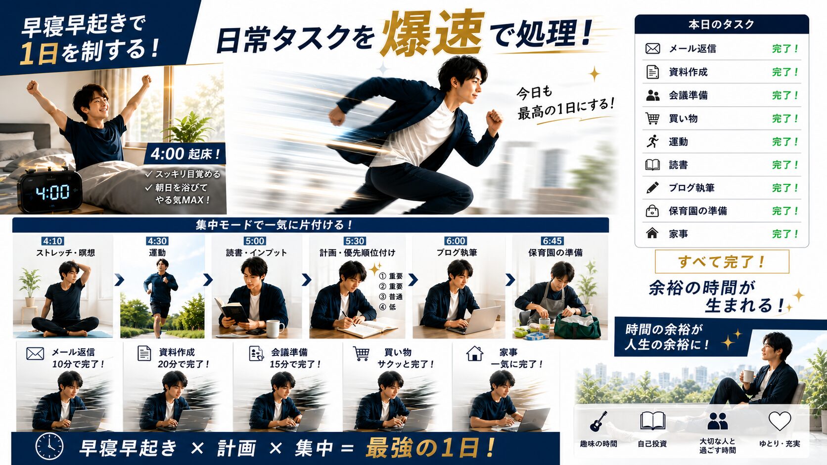 【個別】 夜の自分が信用できない人向け、失敗を減らす睡眠前ルール